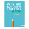Am Ende dieses Buches kannst du perfekt zeichnen - Bleistifte, CV
