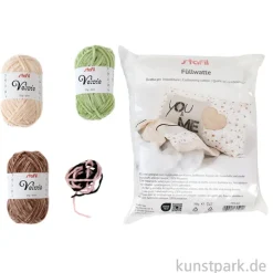 Amigurumi Bastelset - Velvie Desert, Alpaka + Kaktus