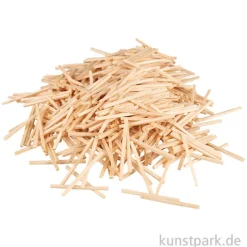 Bastelhölzer, Natur, 2 mm Durchmesser, 4,3 cm, 550 Stück