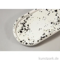 Bastelset Raysin Terrazzo-Untersetzer, 17,8 x 9,5 x 1,3 cm