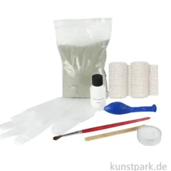Beton-Gießform Set Hohlkugel mit umfangreichem Zubehör