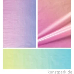 Blumenseide SHADES OF RAINBOWS, 50 x 70 cm, 6 Bogen, 20g