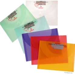 Canson Priplak - Transportmappe, farbig transparent