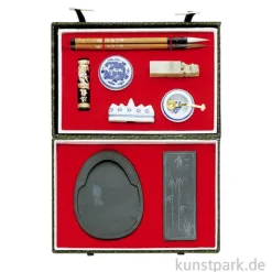 Chinesisches Tusche-Set Nr.2 mit 10-teiligem Zubehör