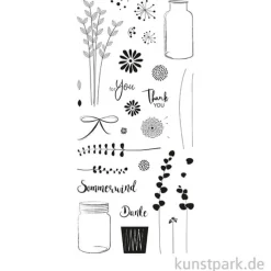 Clear Stamps - Botanical, 97 x 205 mm, 30 Motive