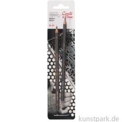 Conte Graphitstifte 2 Stück im Blister
