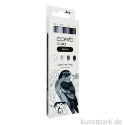 COPIC ciao Shade Set - 4 Stifte, Dark Cool Gray