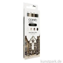 COPIC ciao Shade Set - 4 Stifte, Dark Warm Gray