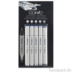 COPIC Marker Set 5er - Industrie Grau