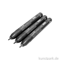COPIC Multiliner Set - Grautöne + Schwarz, 0,5 mm