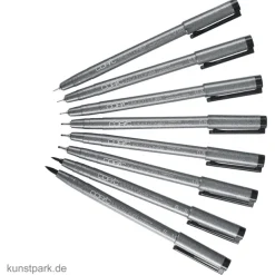 COPIC Multiliner Set - Schwarz, 8 Strichstärken