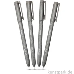 COPIC Multiliner Warm Grey Classic Set - 4 Strichstärken