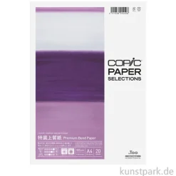 COPIC Premium Bond Marker Papier, DIN A4, 20 Blatt, 157 g/m²