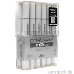 COPIC sketch Set 12er - Warm Grey