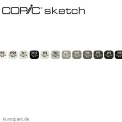 COPIC sketch Set 12er - Warm Grey