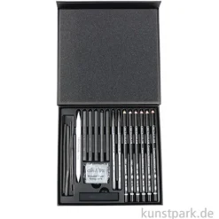 Cretacolor BLACK BOX - 20 teiliges Kohle Geschenkset