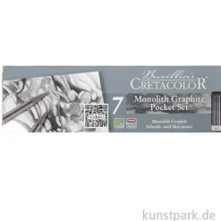 Cretacolor MONOLITH Graphitstifte - 6er Pocket Set