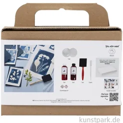 Cyanotypie Starter Set, Werkzeuge für Sonnendrucke