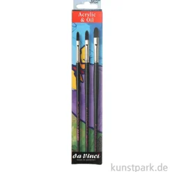 da Vinci ARTIST COLLECTION - Acryl- und Ölpinsel Set - Evan Woodruffe Edition