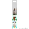 da Vinci COLINEO - Gouache Malpinsel Set mit 3 Pinseln