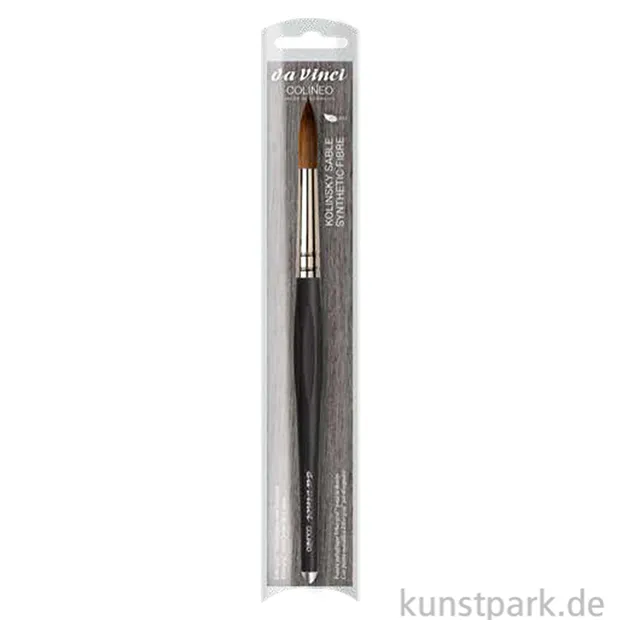 da Vinci COLINEO Aquarellpinsel mit Ethergraf-Metallspitze, Größe 12