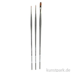 da Vinci COLINEO Öl- und Acryl Pinselset mit 3 Pinseln