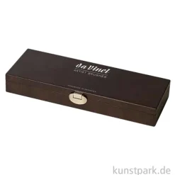 da Vinci COLINEO Pinselschatulle mit 4 Aquarellpinseln