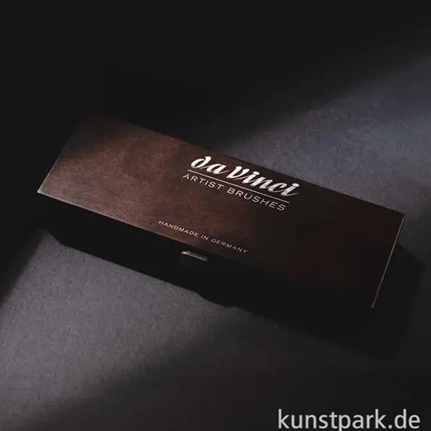 da Vinci COLINEO Pinselschatulle mit 4 Aquarellpinseln