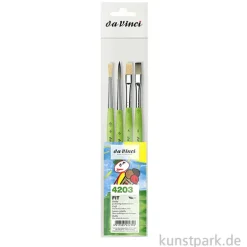 da Vinci FIT SYNTHETICS Set mit 4 Pinseln