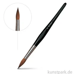 da Vinci Kolinsky Aquarellpinsel, Feine Rotmarderhaare, Gr. 20