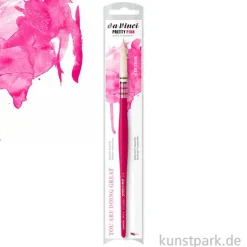 da Vinci PRETTY PINK Aquarellpinsel, Synthetik, Größe 2