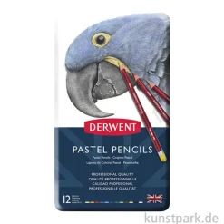 Derwent PASTELS, 12 Pastellstifte im Metalletui