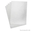 Designkarton Silber - Liebe, Glaube, Hoffnung, DIN A4, 5 Blatt, 200g