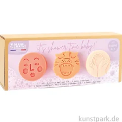 DIY Set - Duschseifen, 3 Formen, Joy