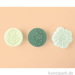 DIY Set - Duschseifen, 3 Formen, Nature