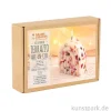 DIY Set - Kerze mit Terrazzo in Regenbogenform