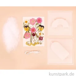 DIY Set - Kerzen mit gepressten Blumen