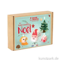 DIY Set - Kerzen mit Modellierwachs - Weihnachten