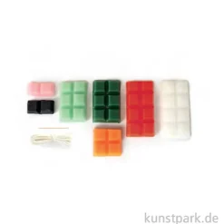 DIY Set - Kerzen mit Modellierwachs - Weihnachten
