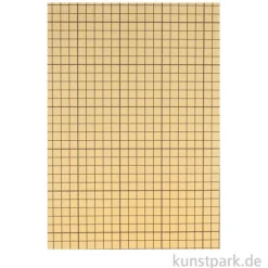 Doppelseitige Klebefolie, transparent + Hilfslinien, 21x30 cm, 5 Blatt