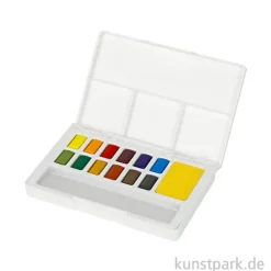 Faber-Castell Aquarellfarben Kasten mit 12 Näpfchen