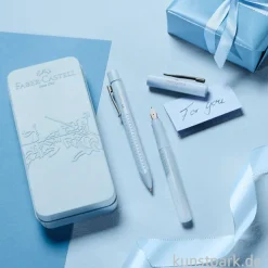 Faber-Castell Füller GRIP 2010, Sky Blue, M