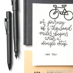 Faber-Castell Füller GRIP 2010, Schwarz, M