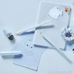 Faber-Castell GRIP Anspitzer, Sky Blue