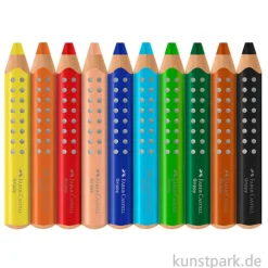 Faber-Castell Grippy Buntstifte für Kinder, 10er Set