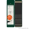Faber-Castell Pitt Graphite Matt - 6 Stifte im Metalletui