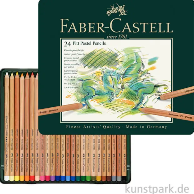 Faber-Castell PITT Pastell - 24er Metalletui