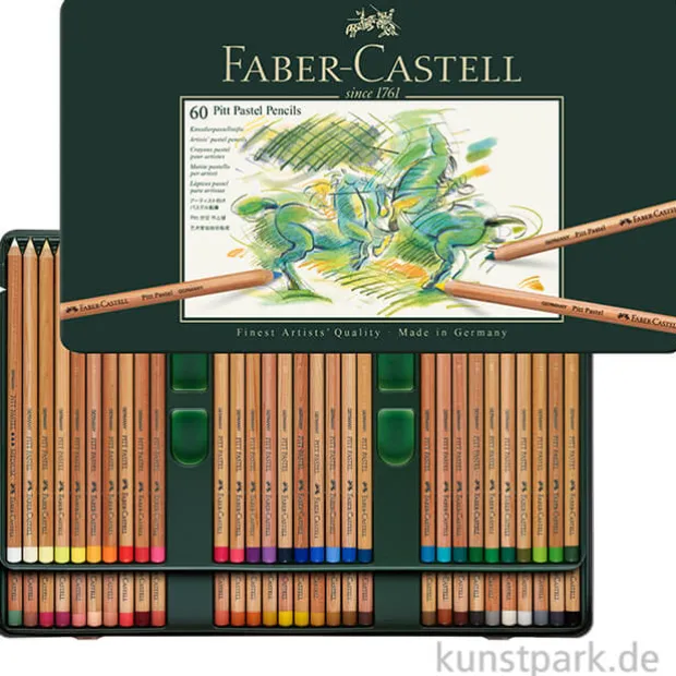 Faber-Castell PITT Pastell - 60er Metalletui