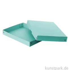 Falken Aufbewahrungsbox - PureBox Pastellgrün, 40 mm, DIN A4