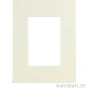 Fertigpassepartout Creme, Stück